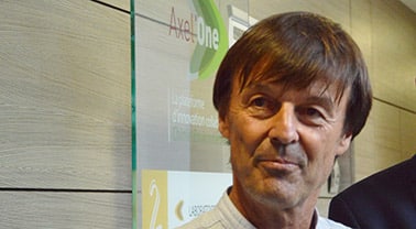 Visite Nicolas Hulot Axel'One
