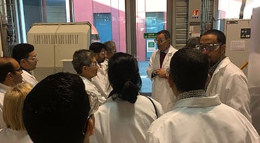 Le géant pétrolier Saudi Aramco visite Axel'One